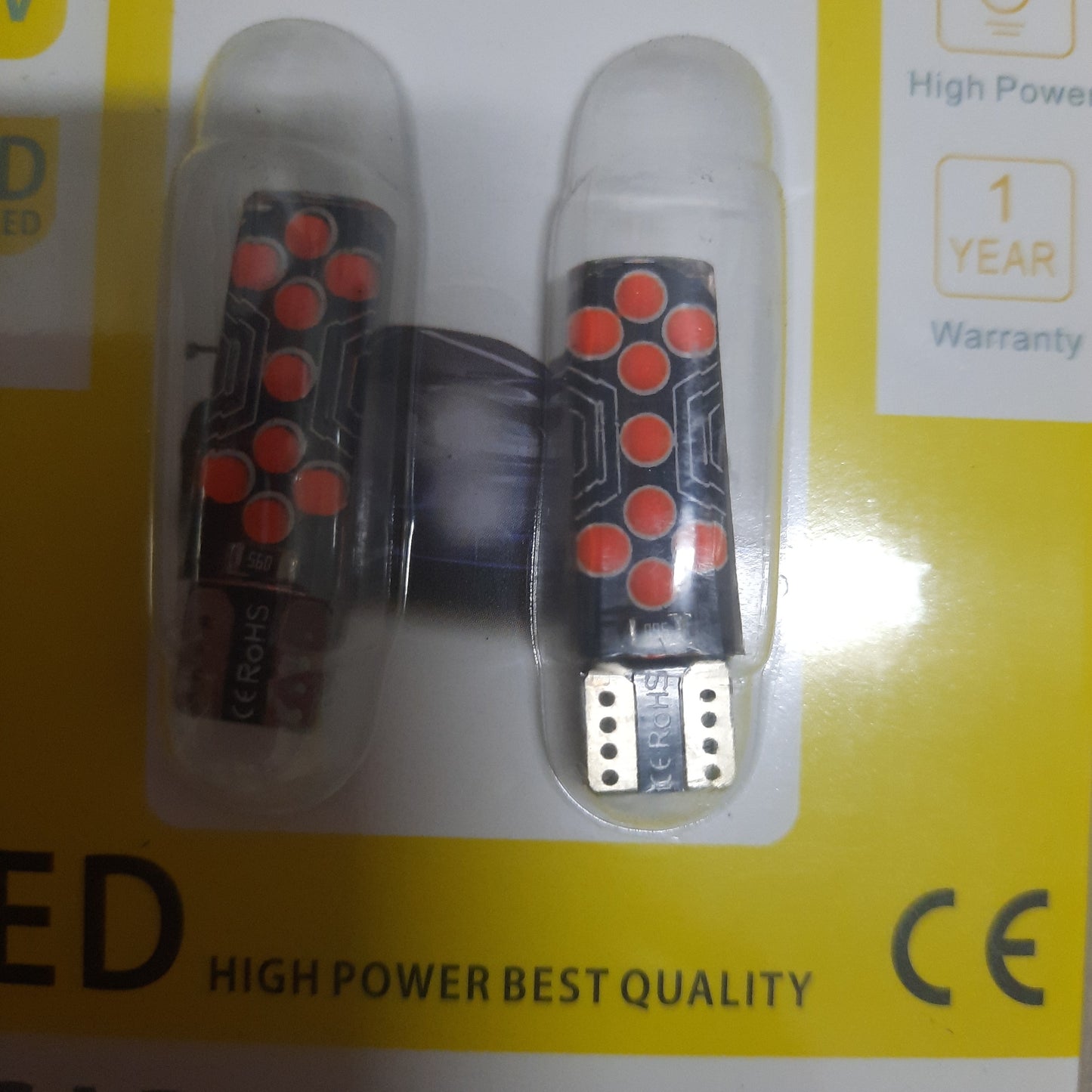 T10 Led -18 (Red)