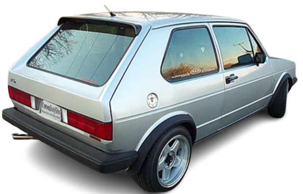 Boot Spoiler Golf 1 Kamei Style with Clips