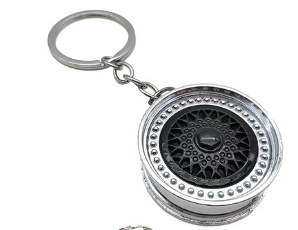 Key chain rim black