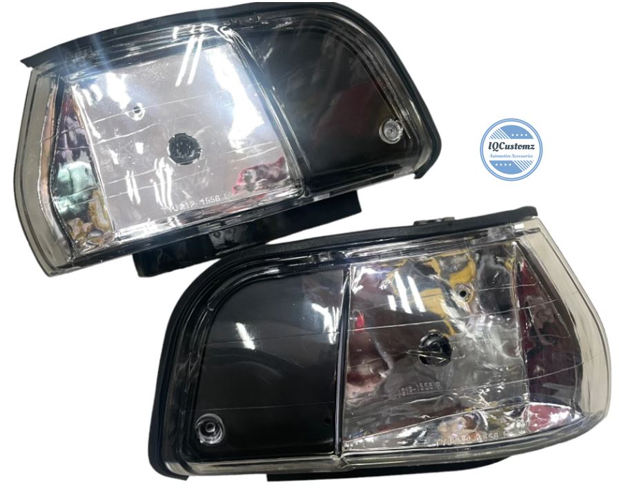 Toyota Corolla 92' - 96 (AE92) Baby Camry Corner Lamp BLK/Chrome