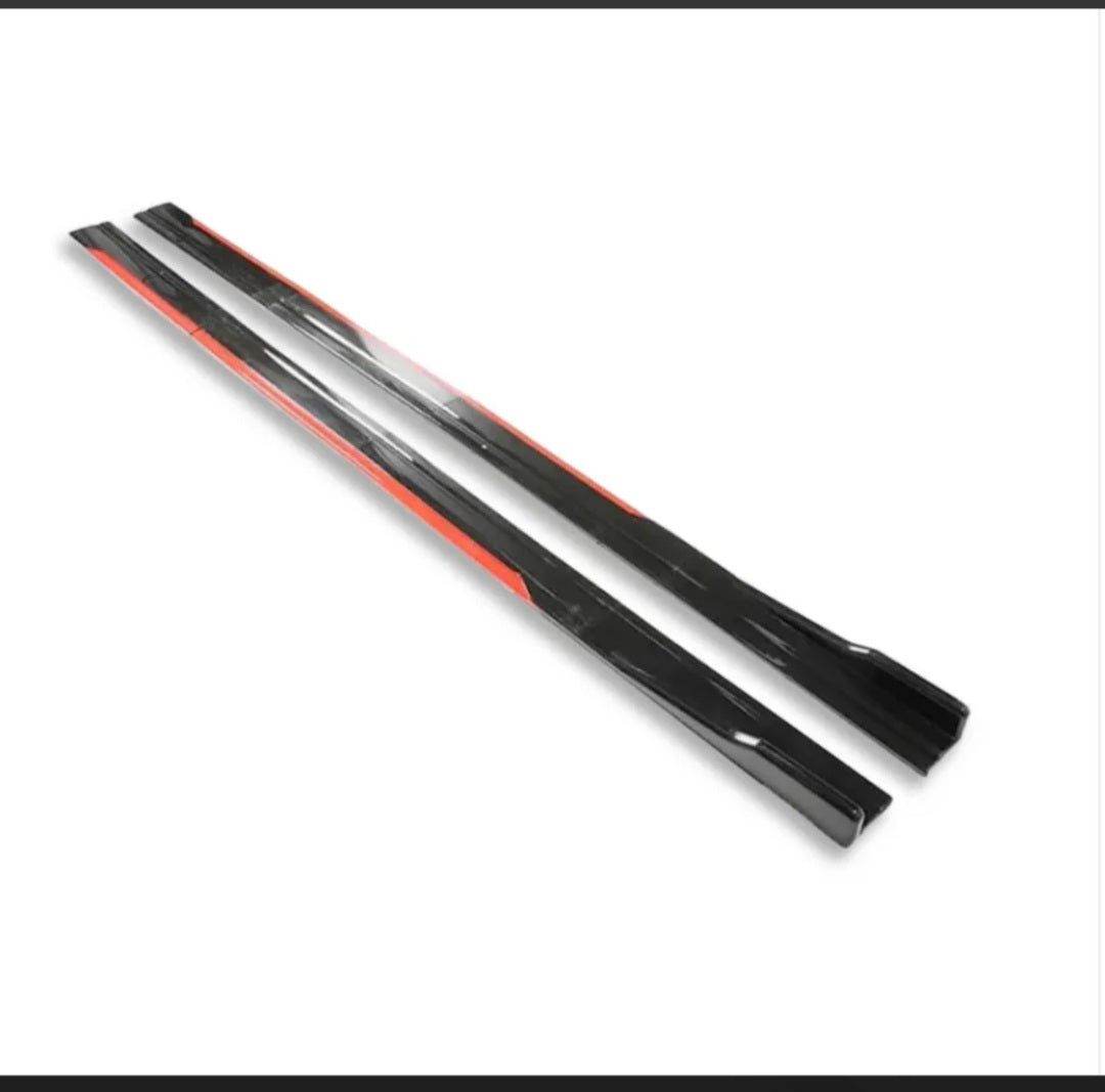 UNIVERSAL SIDE SKIRTS WITH RED