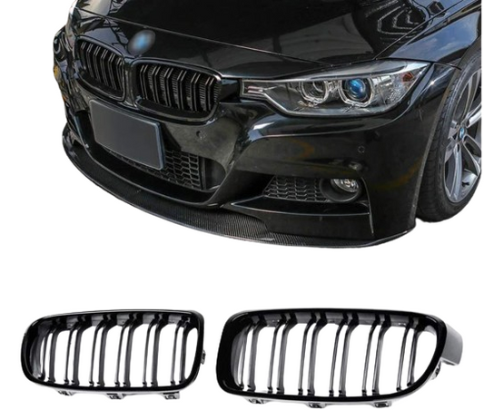 Front Grill BMW F30 Kidney Dual Slit