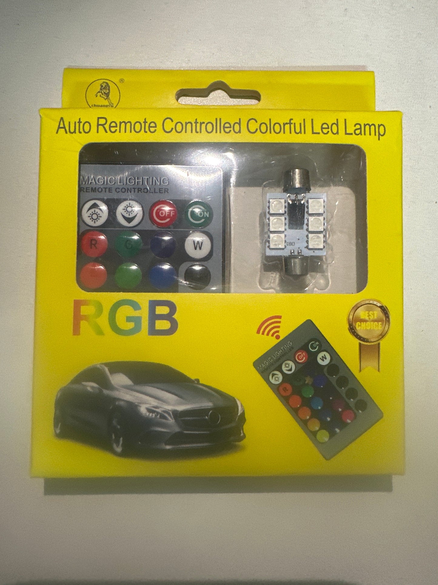 Interior LED remote light