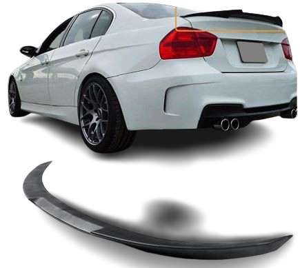 Rear Boot Spoiler BMW E90  M4 Style