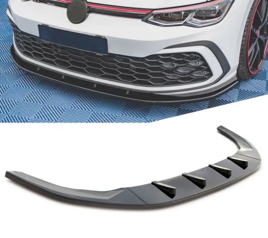 Golf 8 Gti Front Spoiler 3 Piece