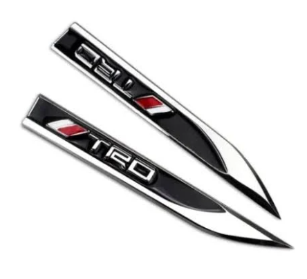 Badge TRD Arrow Black