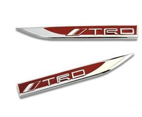 Badge TRD arrow style