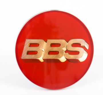 BBS Red Centre Cap Sticker (56mm)