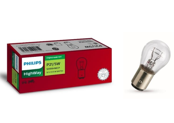 Philips Bulb P21/5W Double Contact Bayonet Off-set