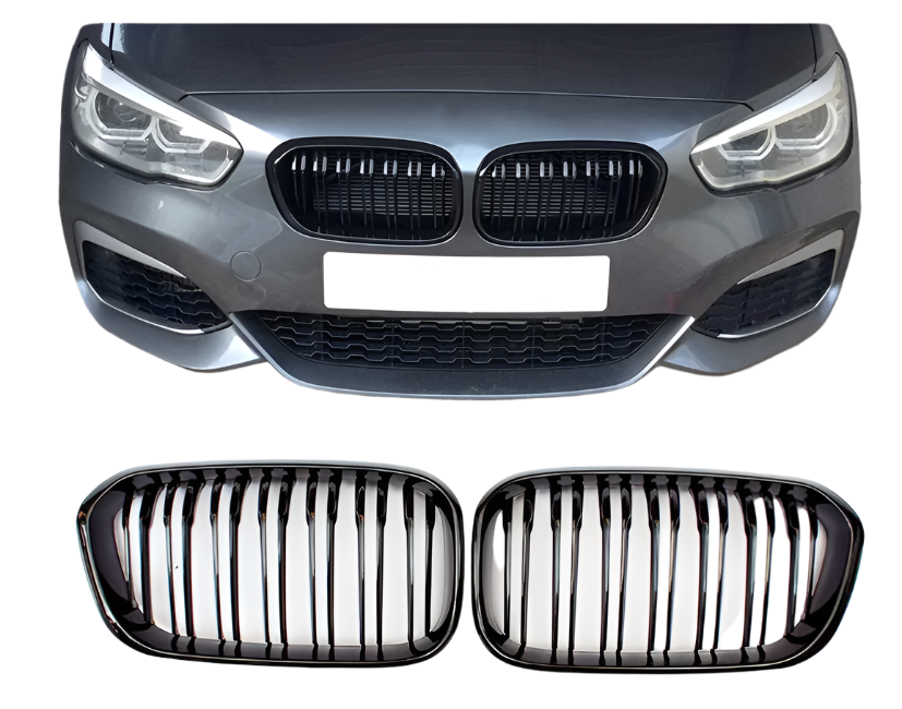 Front Grill Dual Slit BMW F20 (2015-2019)