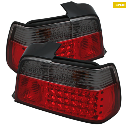 BMW E36 Tail Light Smoked LED