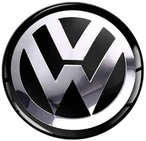 VW Centre Cap Sticker Black (65mm)