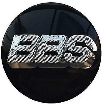 BBS Centre Cap Sticker Black (65mm)