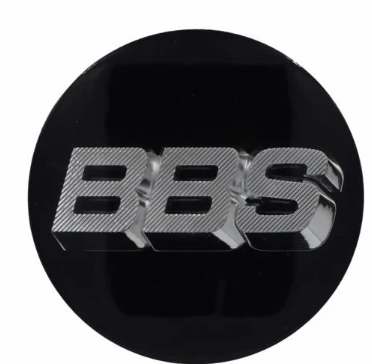 BBS Centre Cap Sticker Black (56mm)