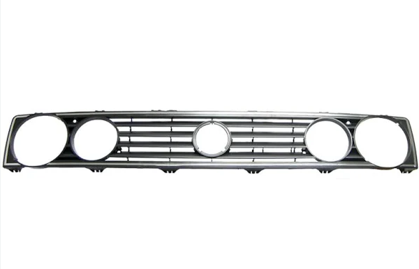 Front Grill Golf 1 Double Headlight Silver Outline