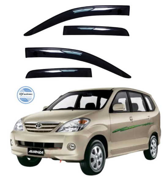 Toyota Avanza Windshields 2006-2011 Gloss Black (4 Piece)