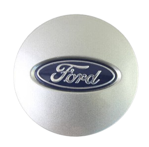 Ford Centre Cap Sticker Silver (56mm)