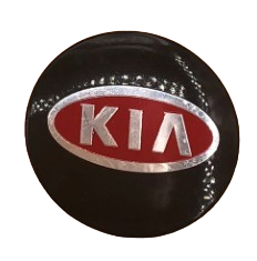 Kia Centre Cap Sticker Red (56mm)