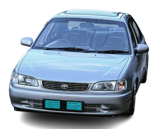 Front Bumper Toyota Corolla RXI (1999-2002)