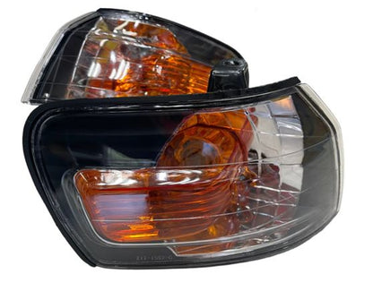 Toyota Corolla Rsi Corner Lamps BLK/Orange