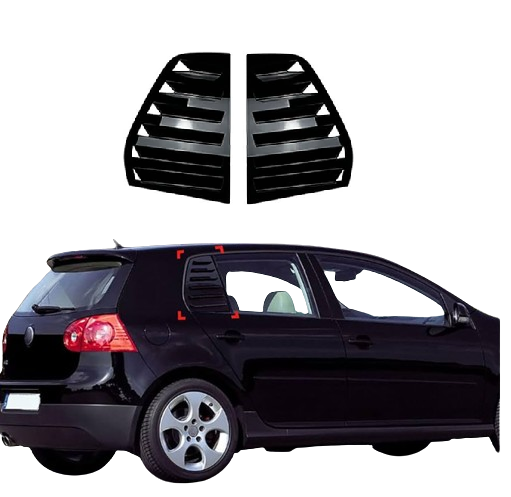 Window Louvers Volkswagen Golf 5