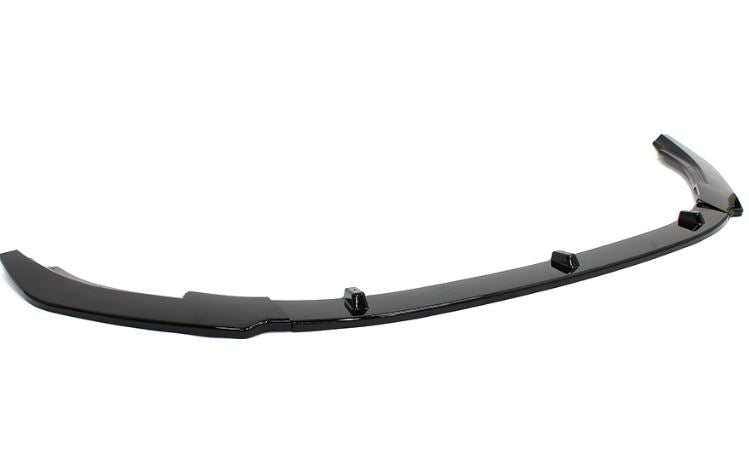 Golf 6 Gti Front Spoiler 3 Piece Gloss Black