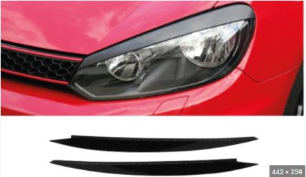 Headlight Eyebrows Golf 6