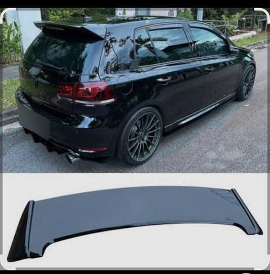 Golf 6 Batman rear spoiler