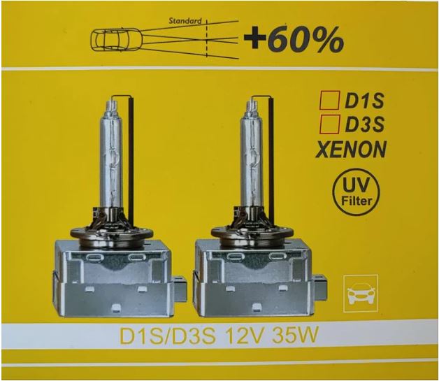 D3S HID Xenon 12v 35w 6000k Car Headlight Bulb Kit