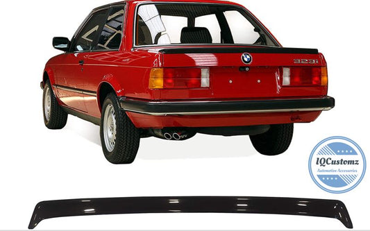 Rear Boot Spoiler BMW E30 Rubber